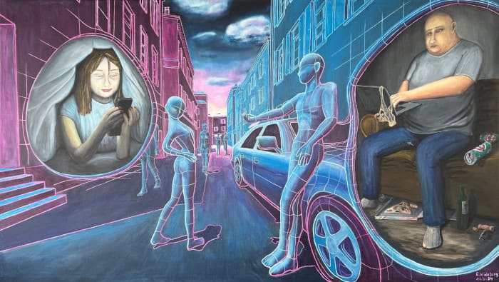 Hinter der digitalen Fassade